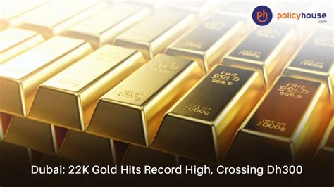 UAE: Gold prices drop in Dubai, stay above Dh300 per gram.